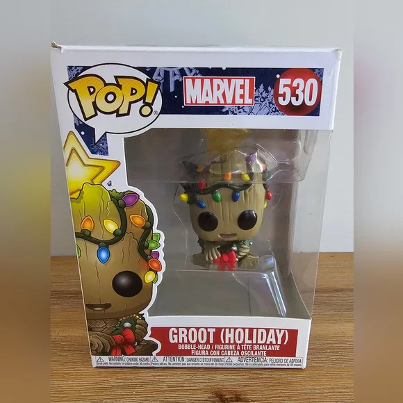 NEW FUNKO Number 530 Groot Holiday Collectible Figurine - Picture 1 of 3